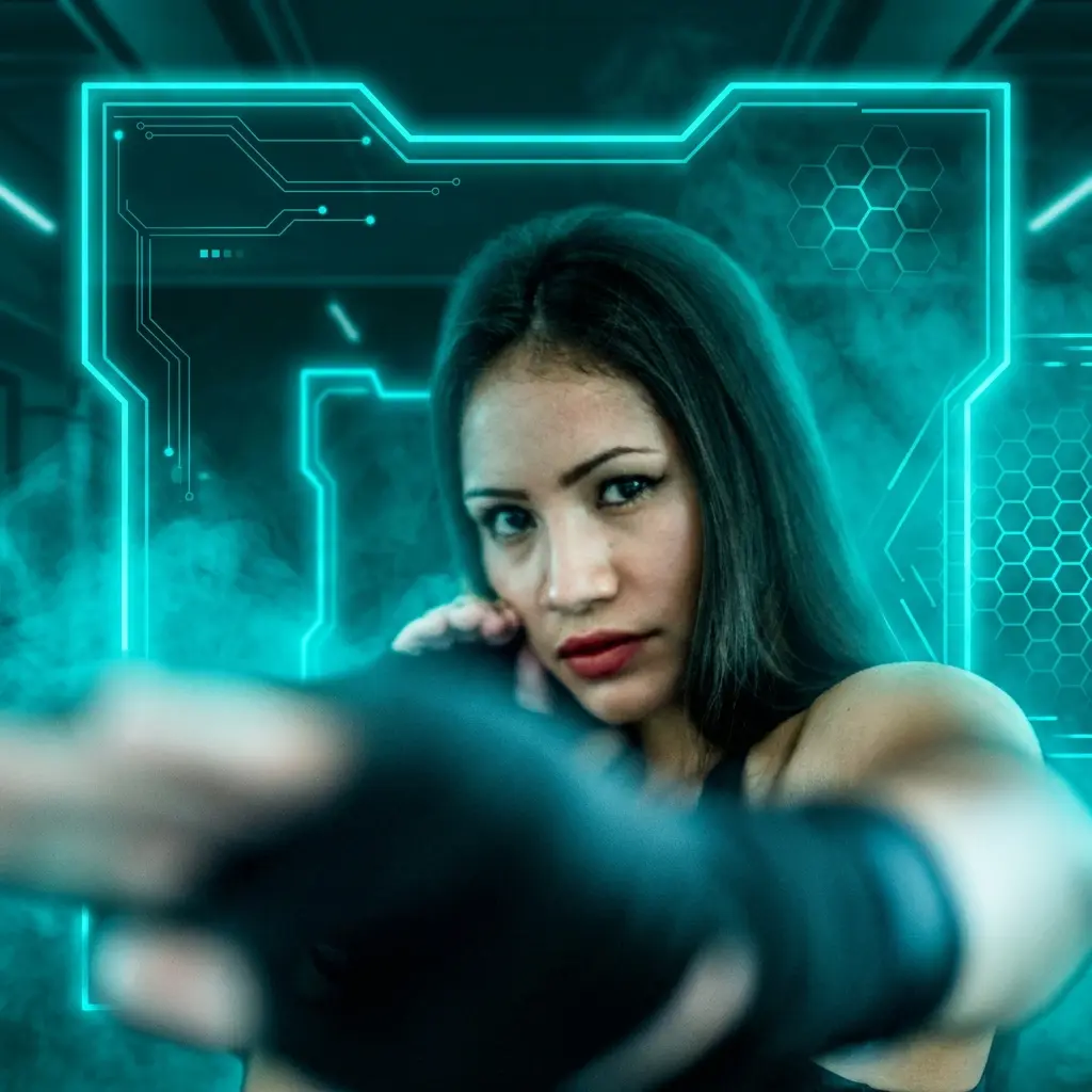 Treinamento de Personal Fight e Muay Thai em Maringá com Isabele Monique